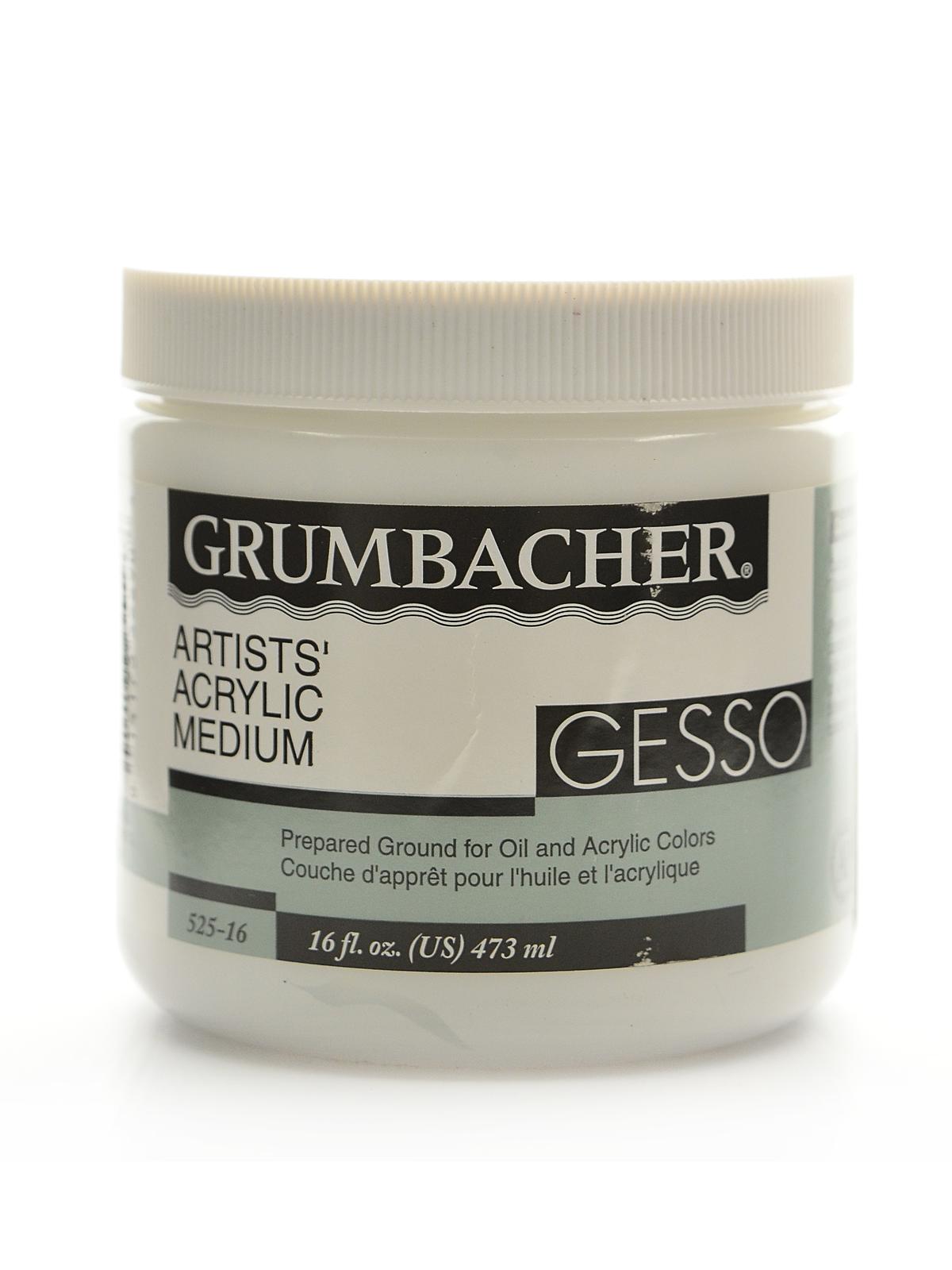 Acrylic Gesso 16 oz.