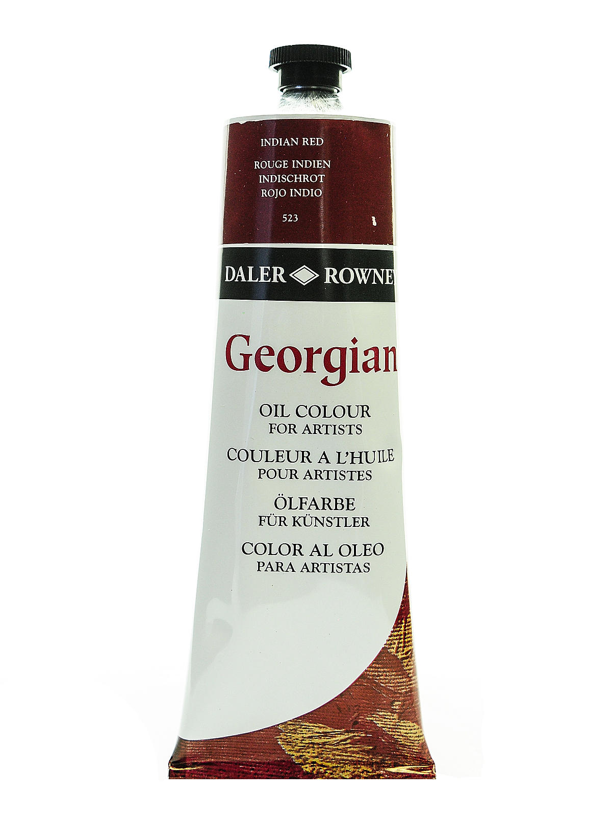 Georgian Oil Colours Indian red 225 ml