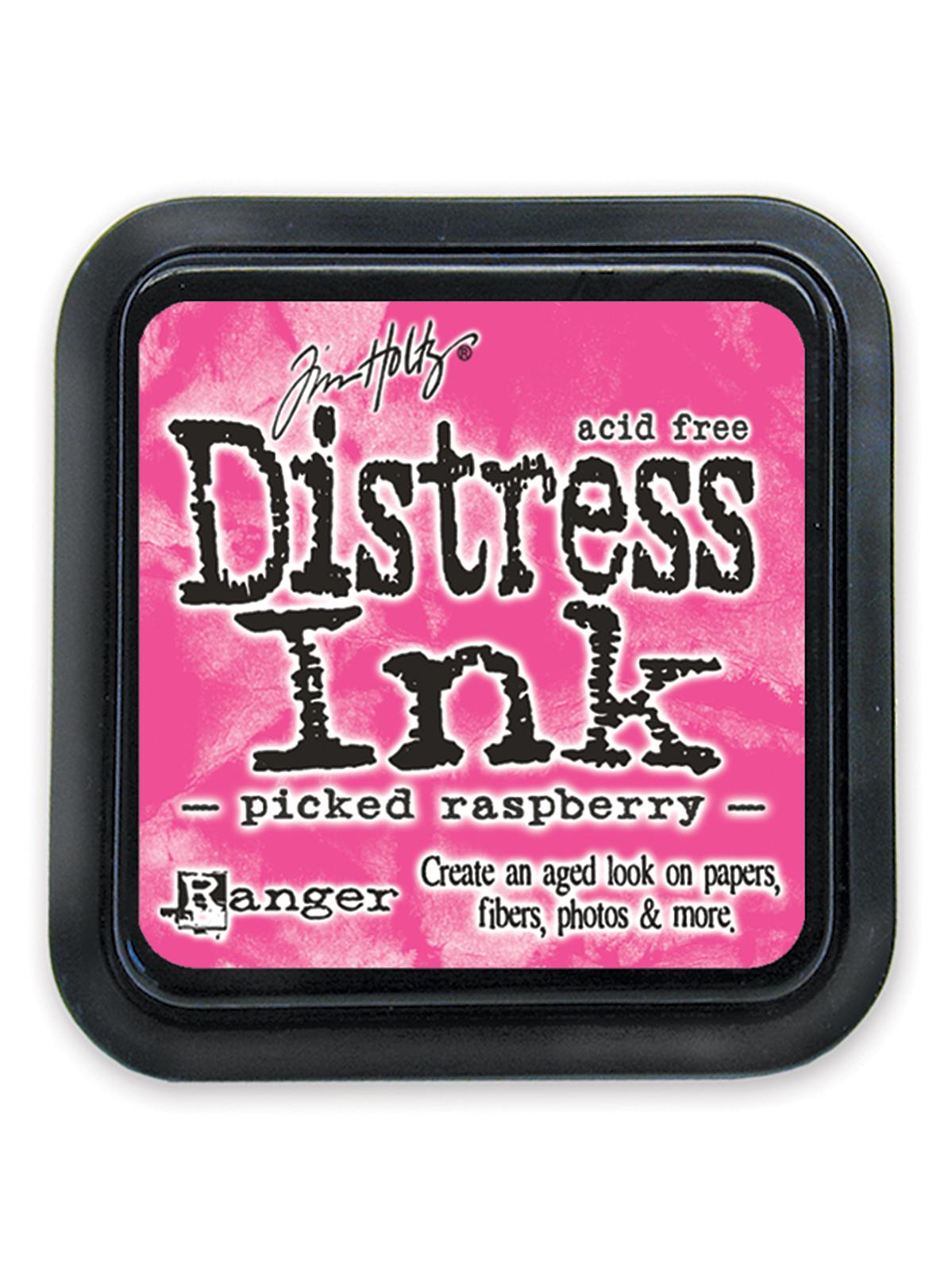 Tim Holtz Distress Oxides picked raspberry pad