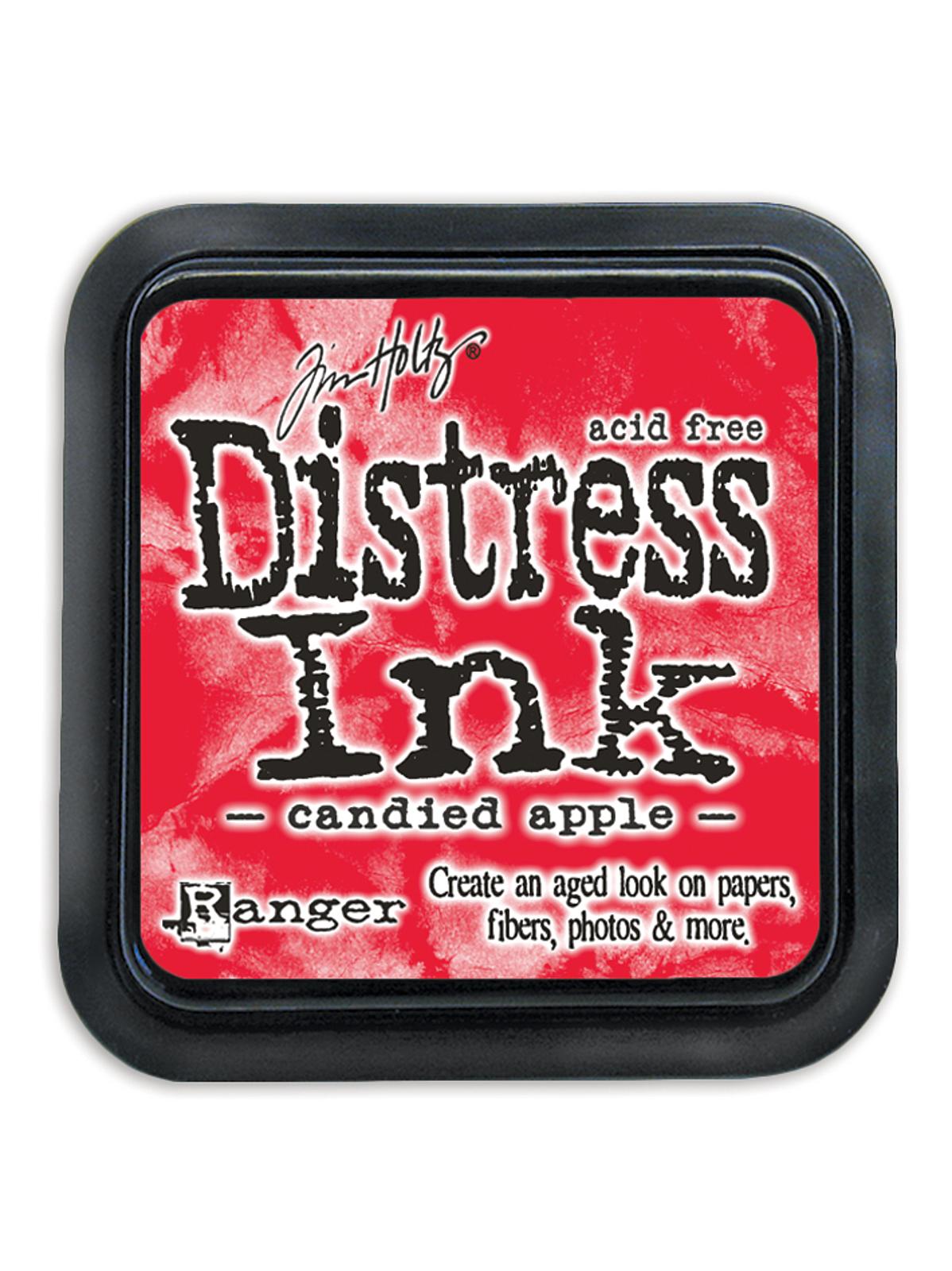 Tim Holtz Distress Oxides candied apple pad