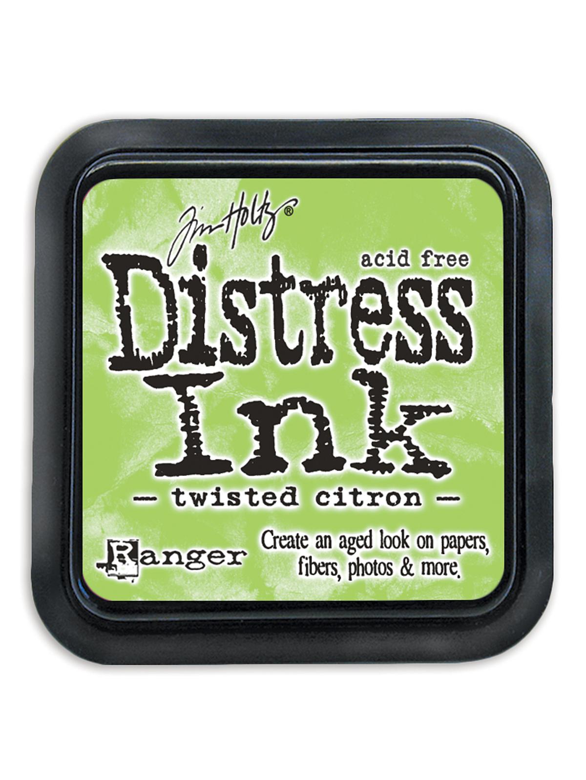 Tim Holtz Distress Oxides twisted citron pad