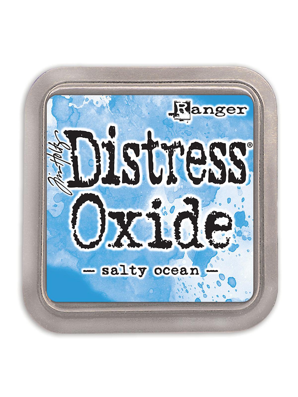 Tim Holtz Distress Oxides salty ocean pad