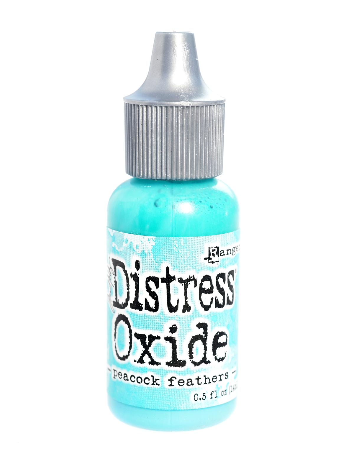 Tim Holtz Distress Oxides peacock feathers 0.5 oz. reinker bottle
