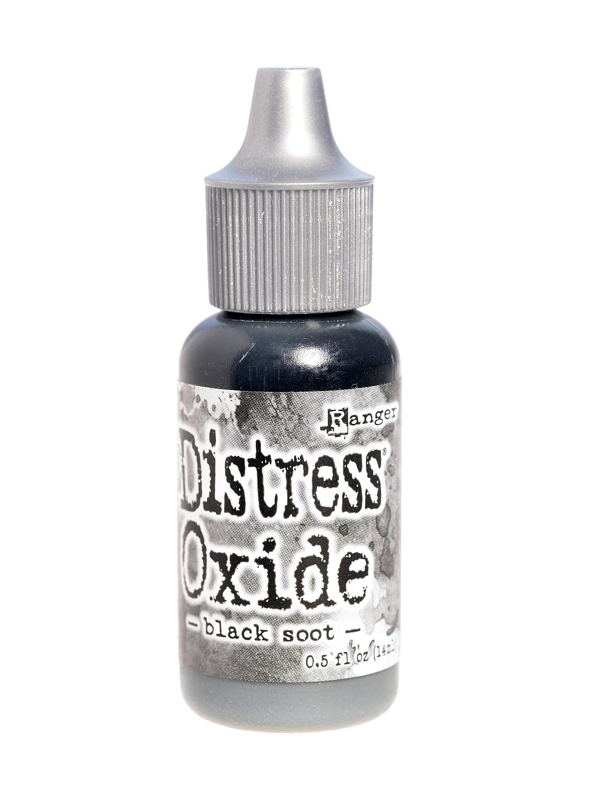 Tim Holtz Distress Oxides black soot 0.5 oz. reinker bottle