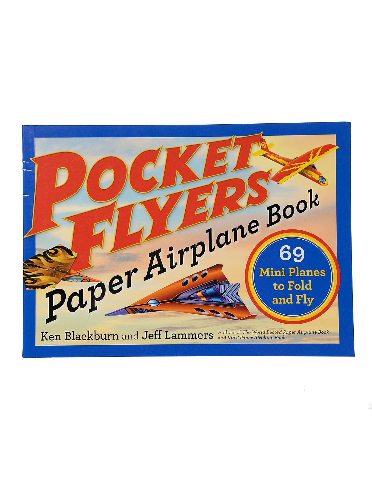 Paper Airplane Book Pocket Flyers
