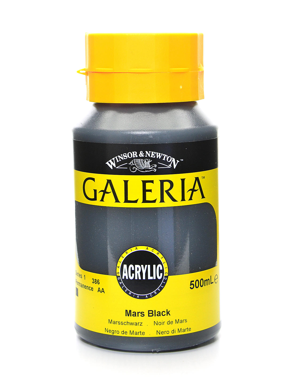 Galeria Flow Formula Acrylic Colours mars black 500 ml 386