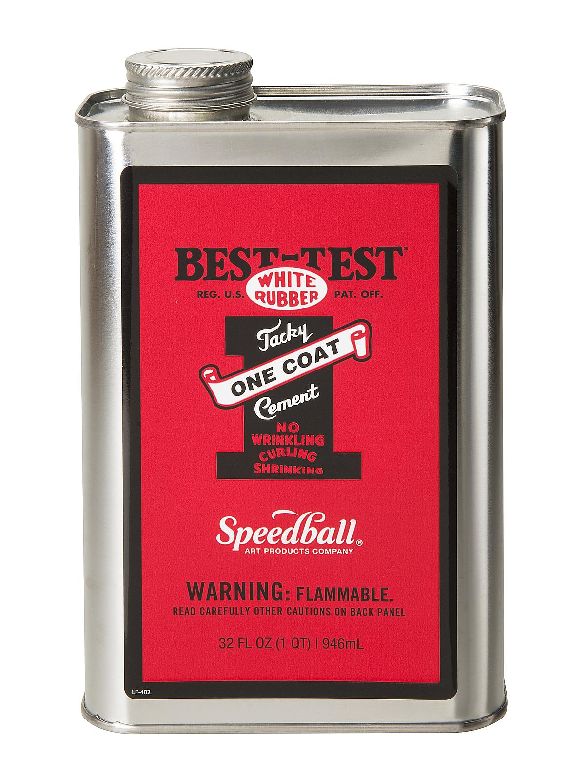 One-Coat Rubber Cement 32 oz. can