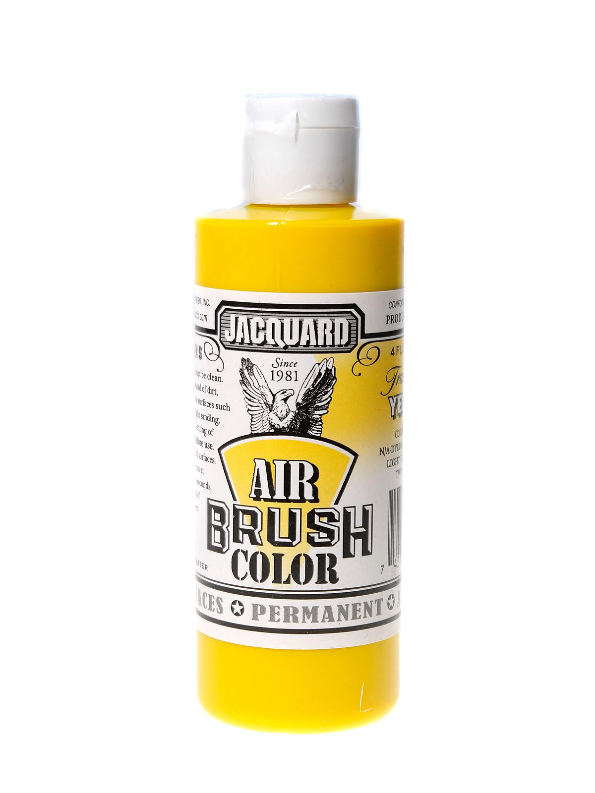 Airbrush Color transparent yellow 4 oz.