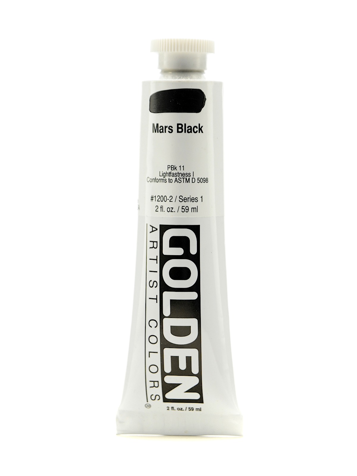 Heavy Body Acrylics mars black 2 oz.