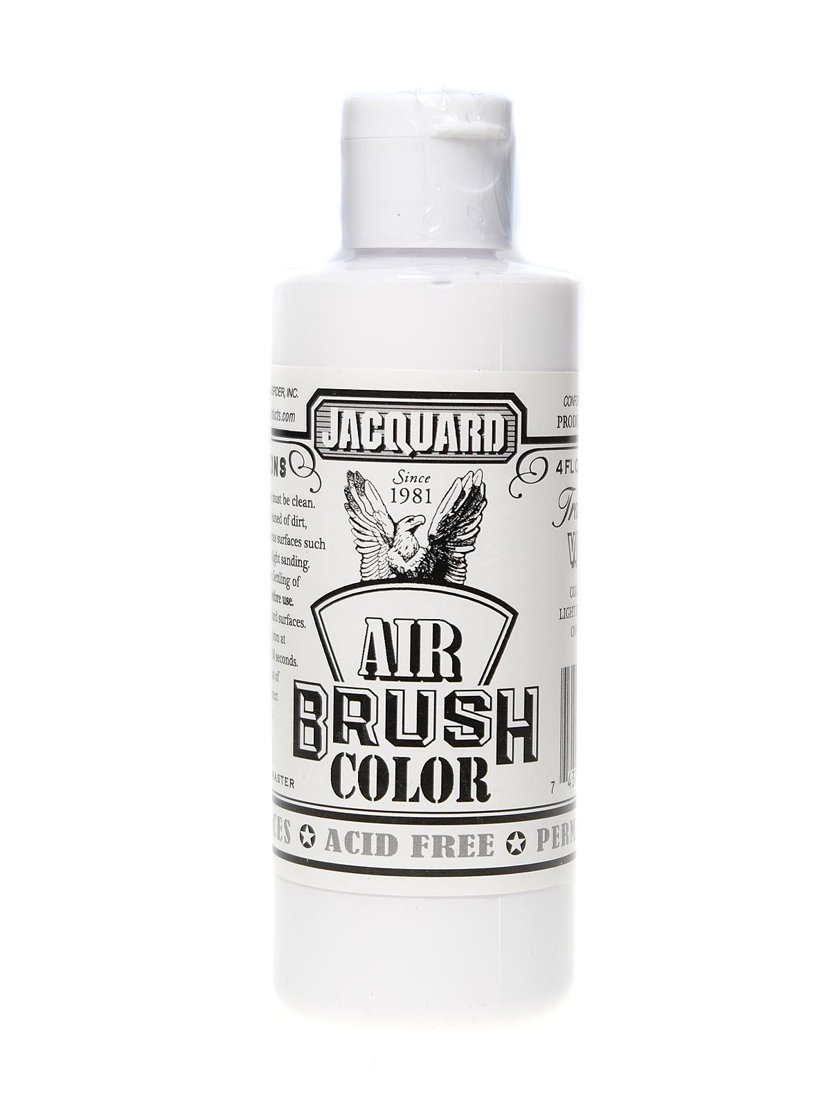 Airbrush Color transparent white 4 oz.