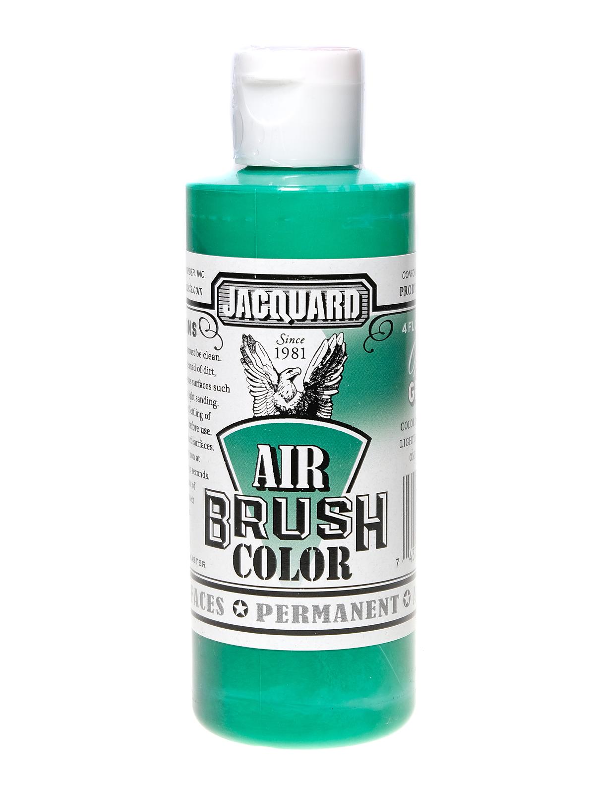 Airbrush Color Opaque Green 4 Oz.