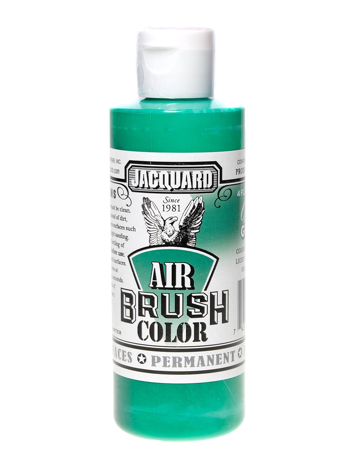 Airbrush Color opaque green 4 oz.