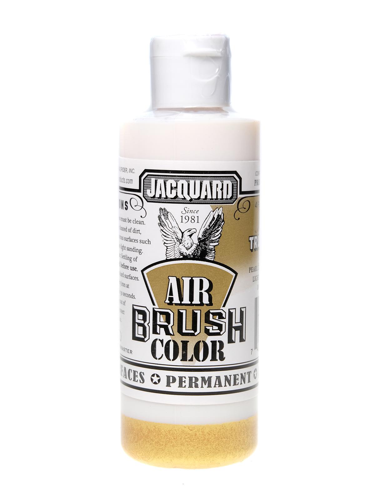 Airbrush Color metallic true gold 4 oz.