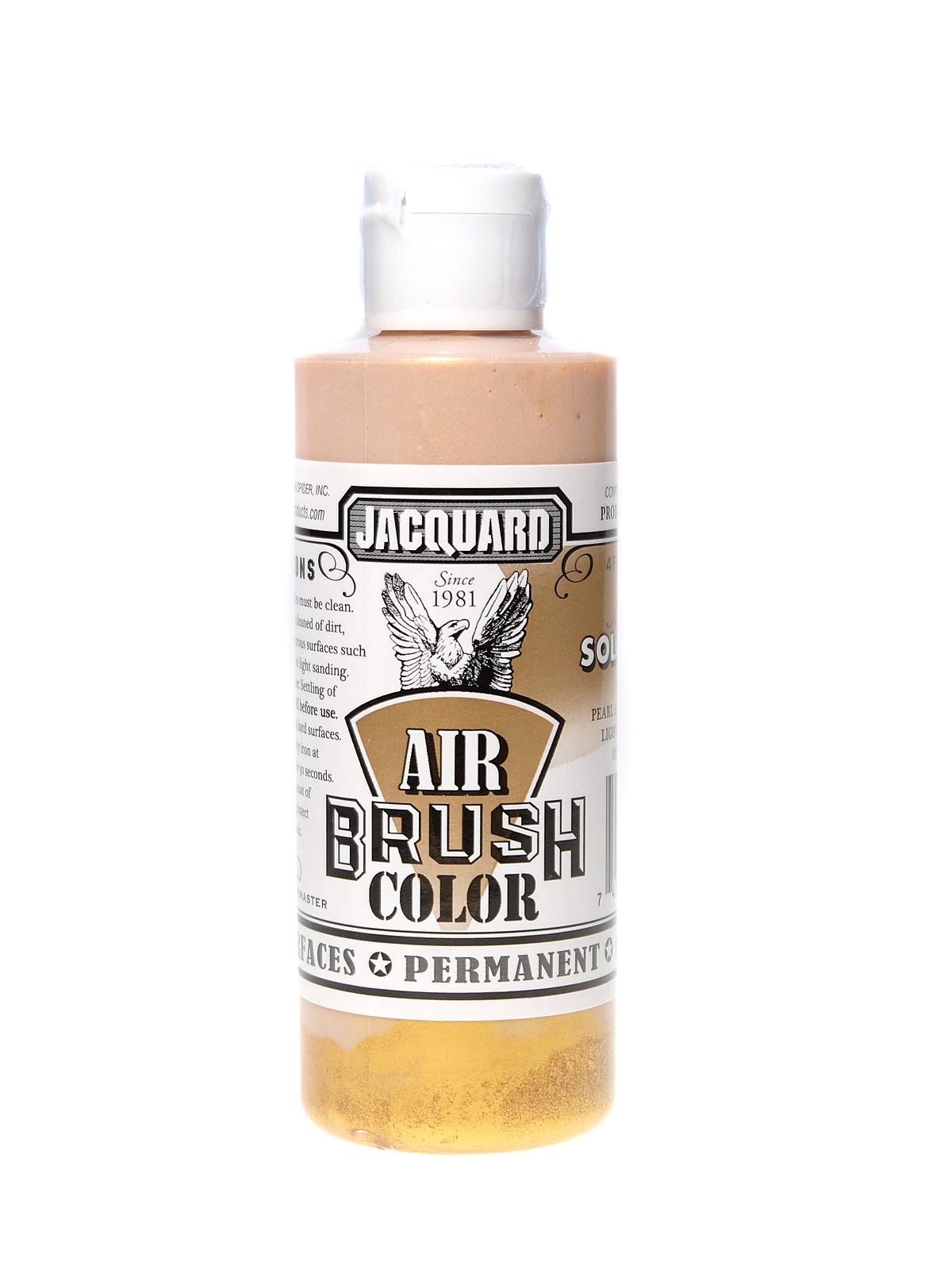 Airbrush Color metallic solar gold 4 oz.
