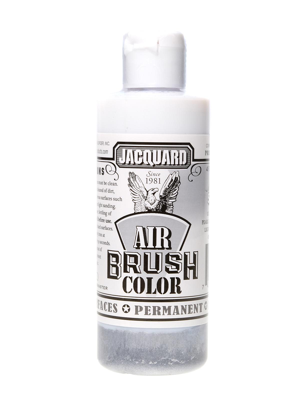 Airbrush Color metallic silver 4 oz.