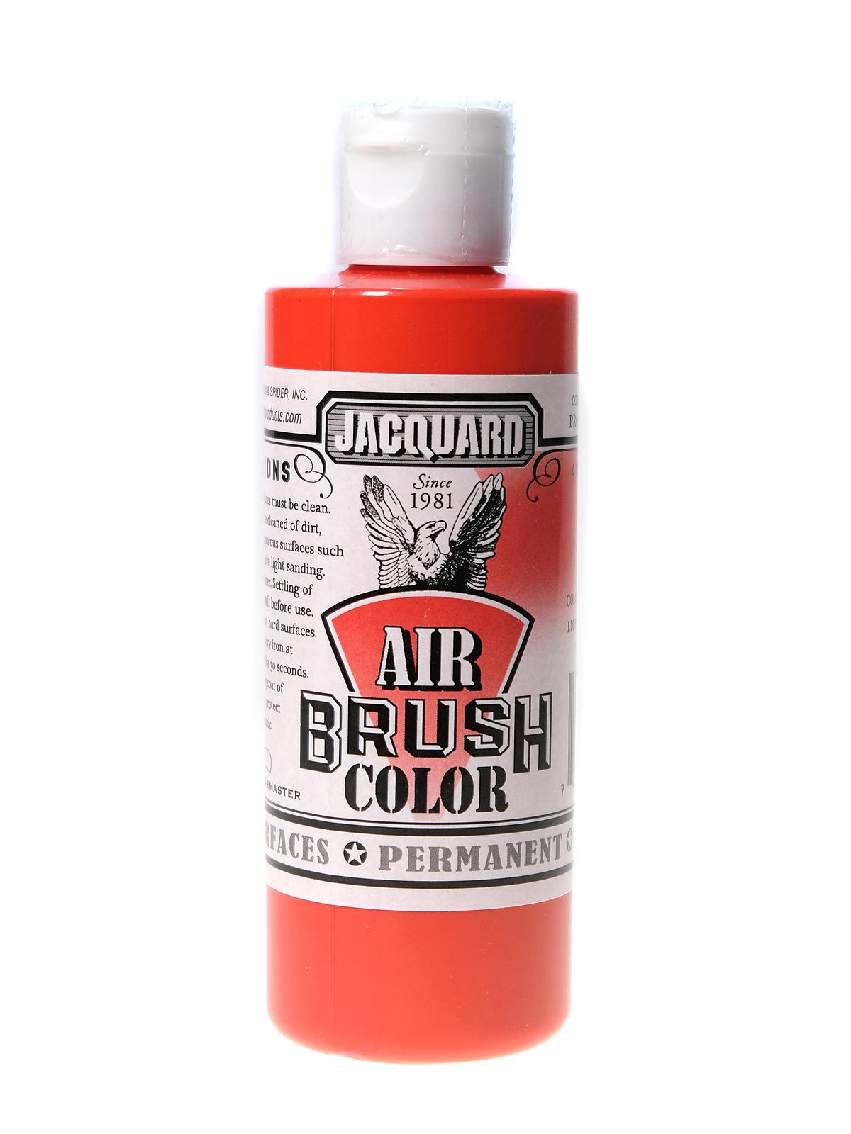 Airbrush Color bright red 4 oz.