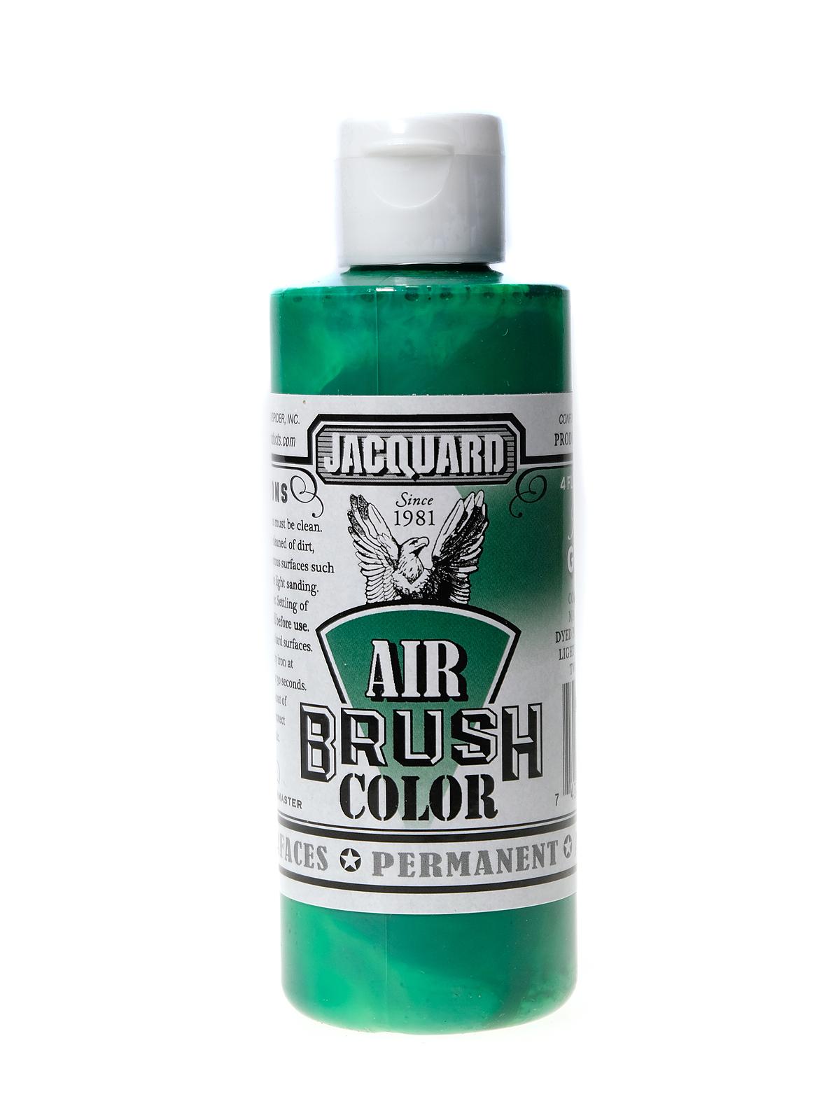 Airbrush Color bright green 4 oz.