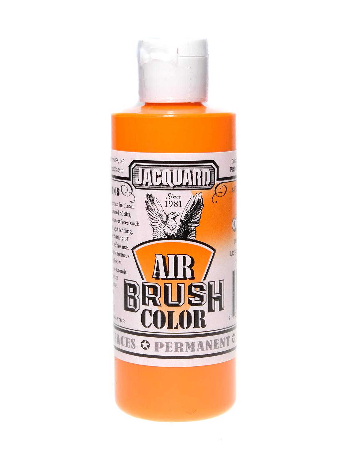 Airbrush Color bright orange 4 oz.