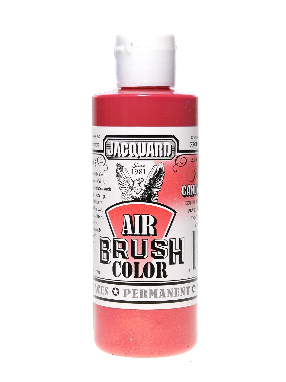 Airbrush Color iridescent candy apple red 4 oz.
