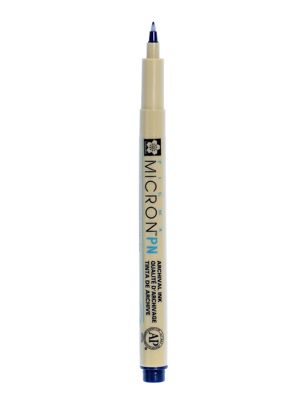 Micron PN Plastic Nib Pens blue black