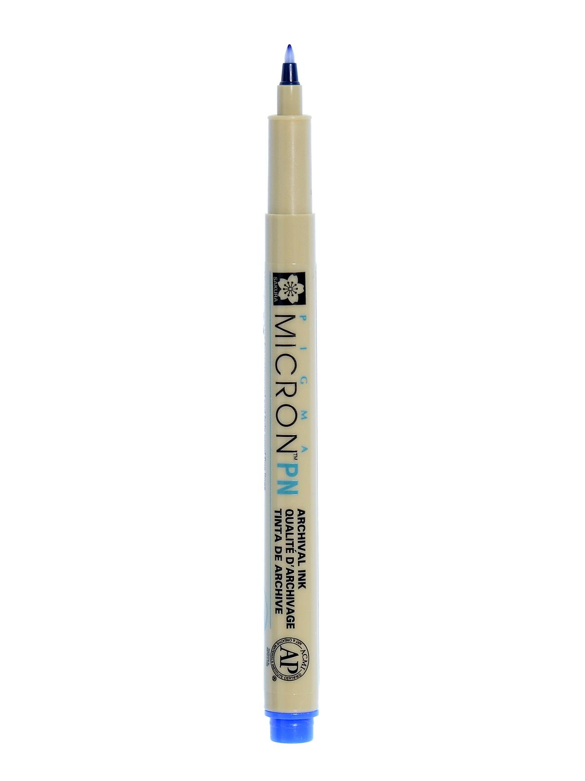Micron PN Plastic Nib Pens blue