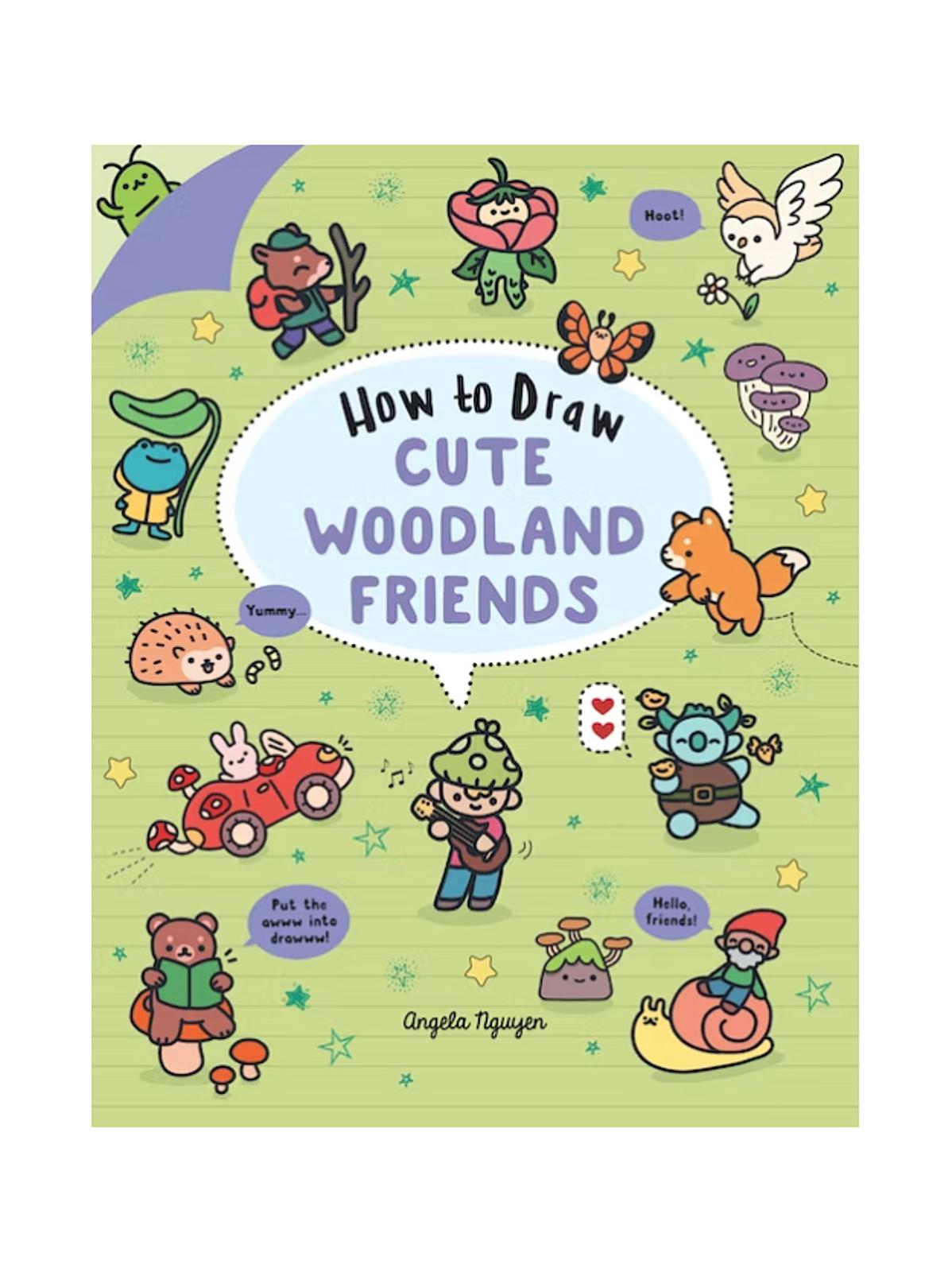 How to Draw Cute Woodland Friends each
