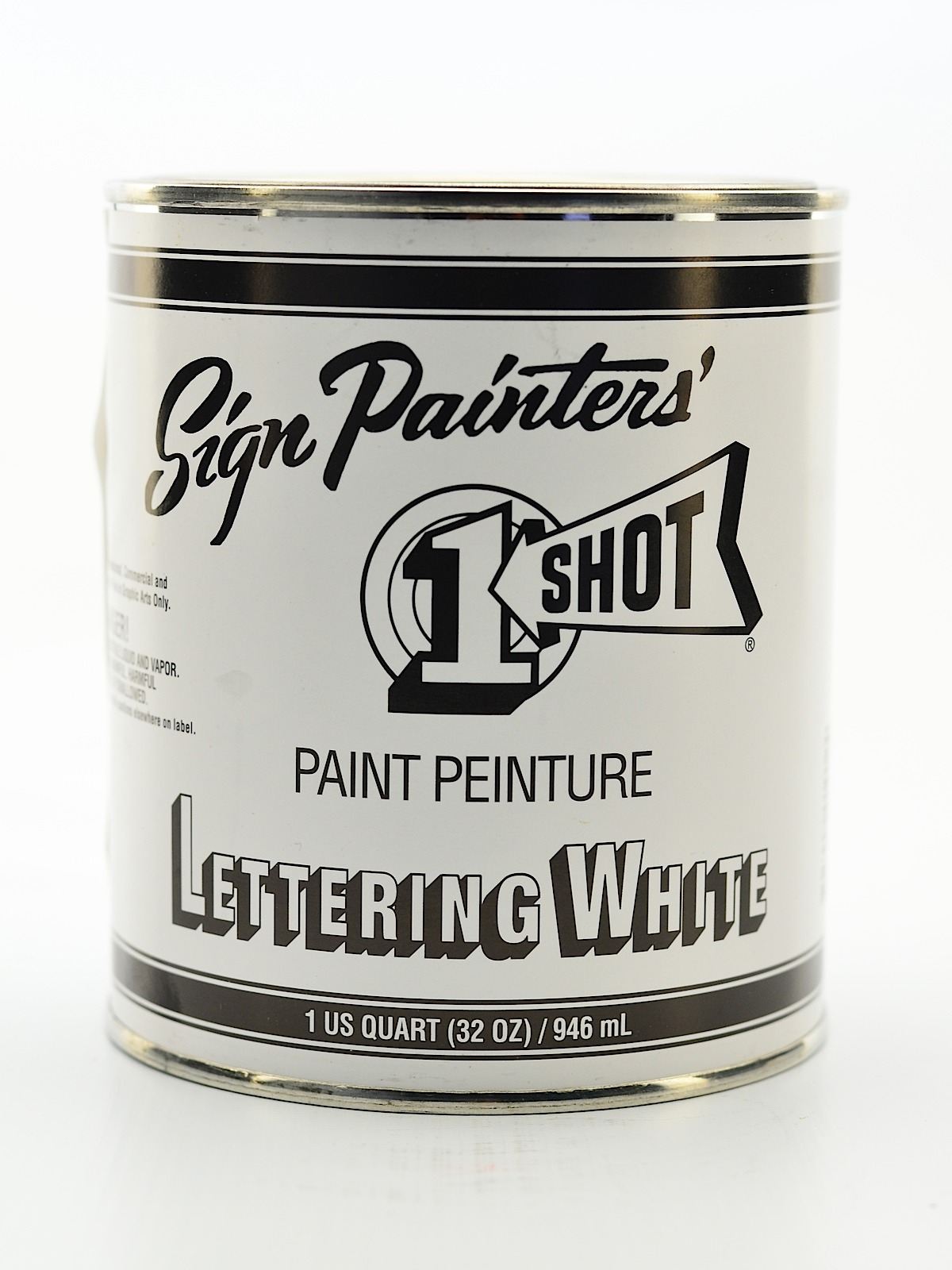 Lettering Enamel lettering white quart 101L