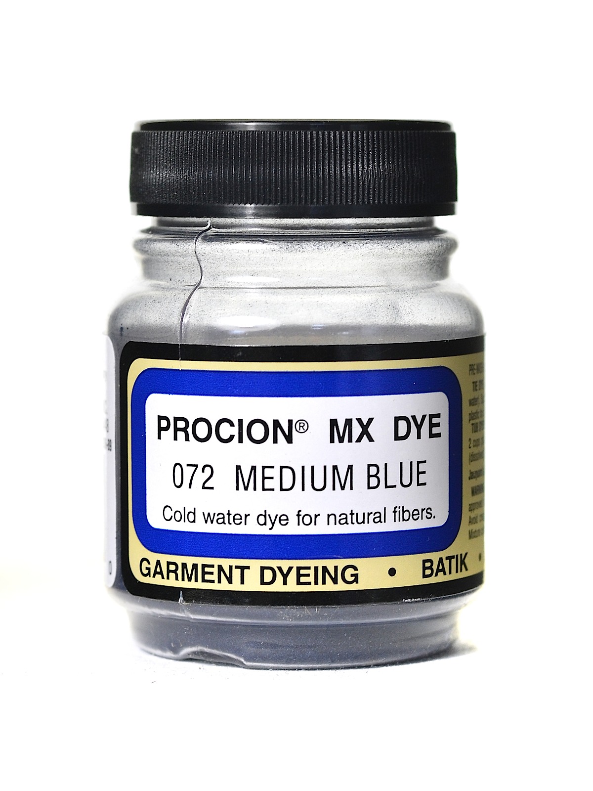 Procion MX Fiber Reactive Dye medium blue 072 2 3 oz.
