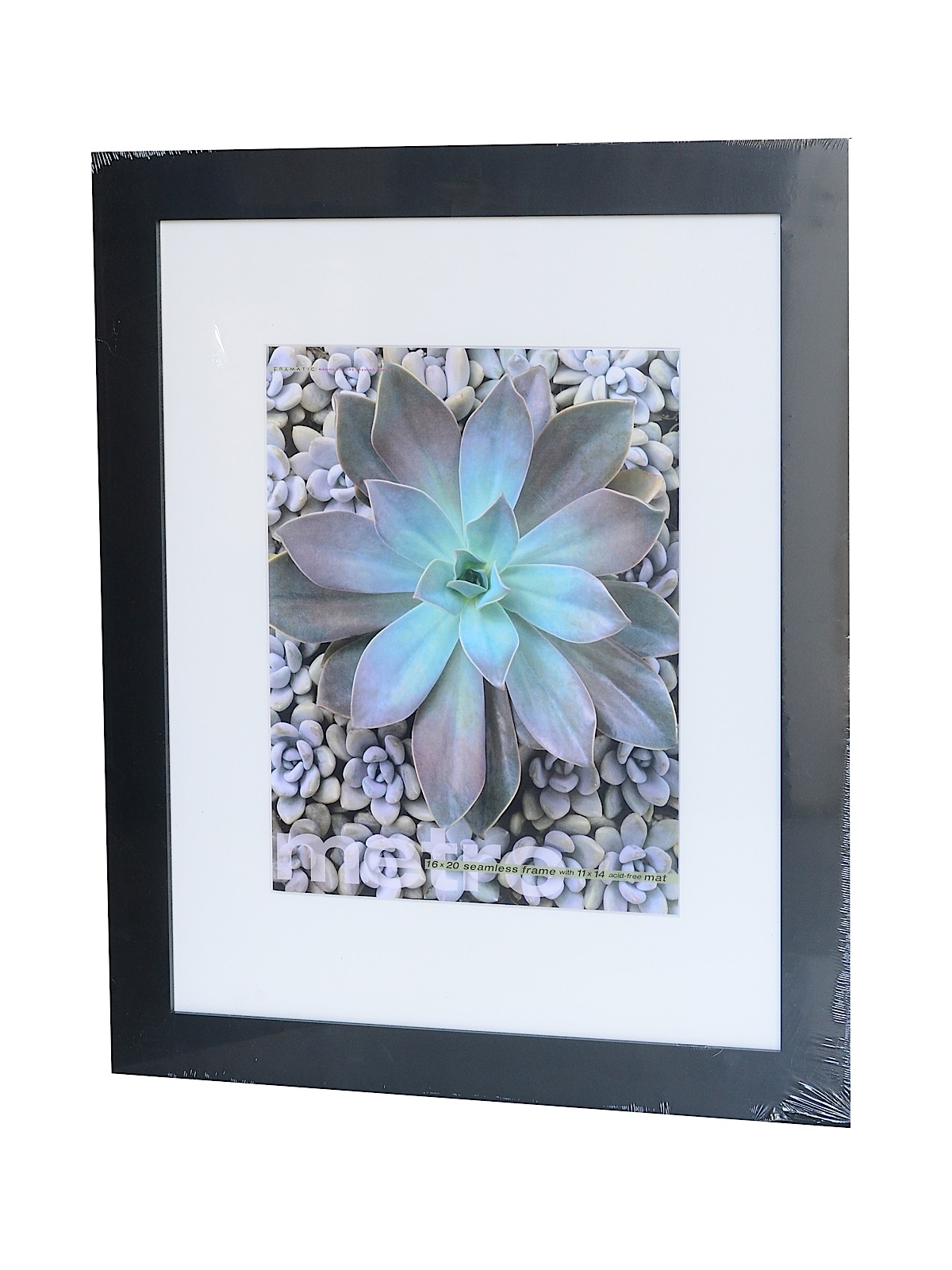 Metro Seamless Panel Frames black 16 in. x 20 in. 11 in. x 14 in. opening