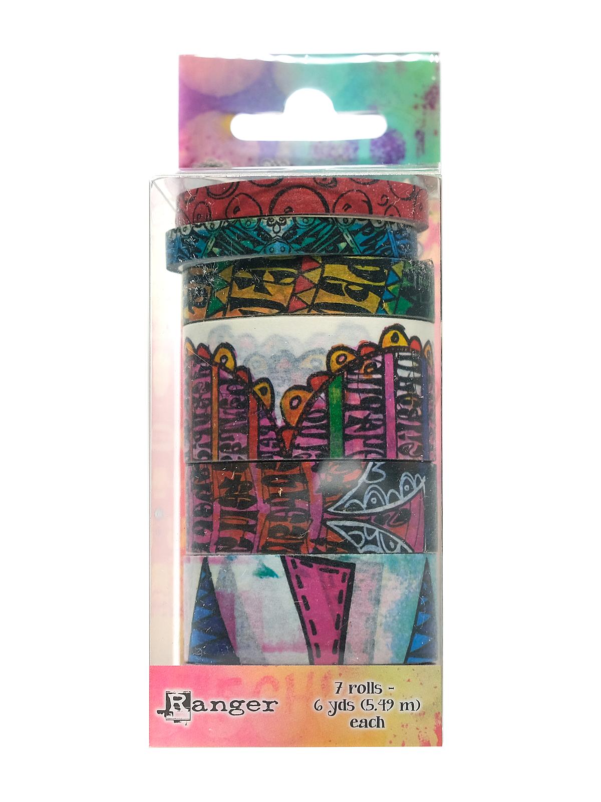 Dylusions Washi Tape set #5 7 rolls