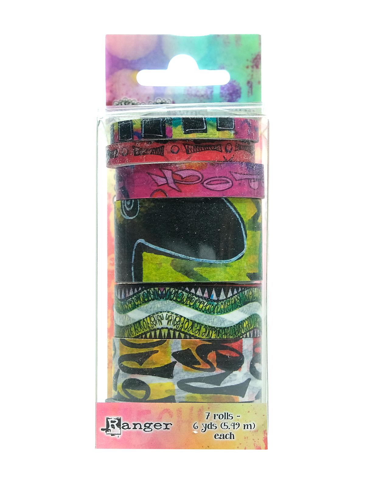 Dylusions Washi Tape set #6 7 rolls