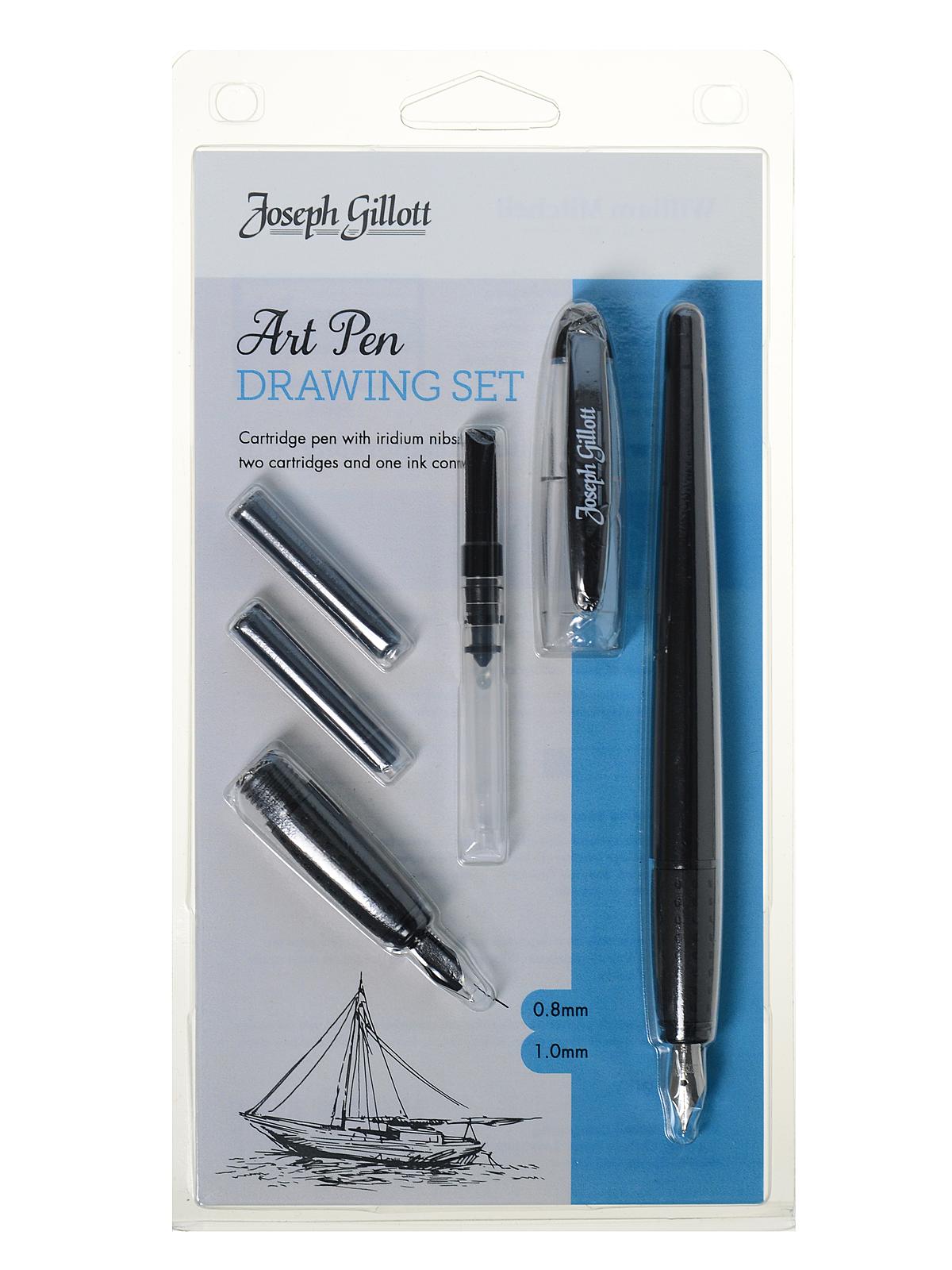 Joseph Gillott Art Pen Drawing Set Each