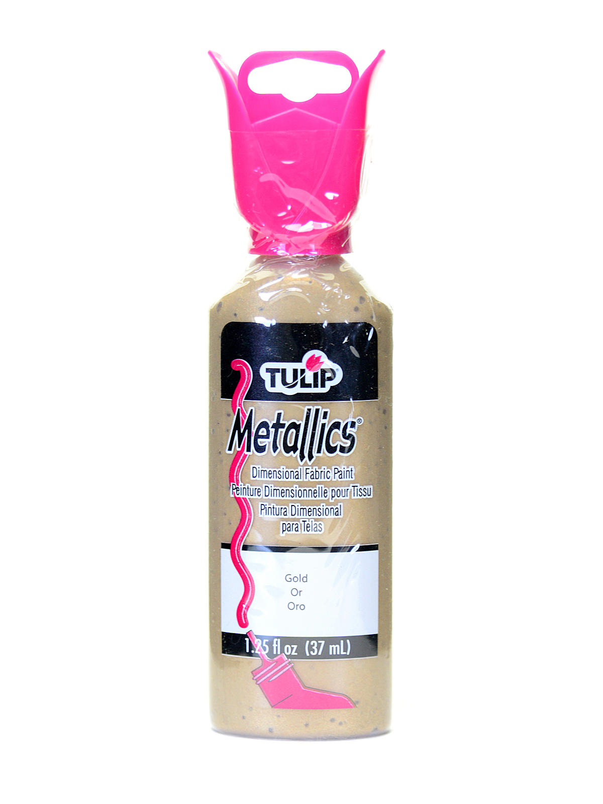 Metallic Dimensional Fabric Paint gold 1 1 4 oz.