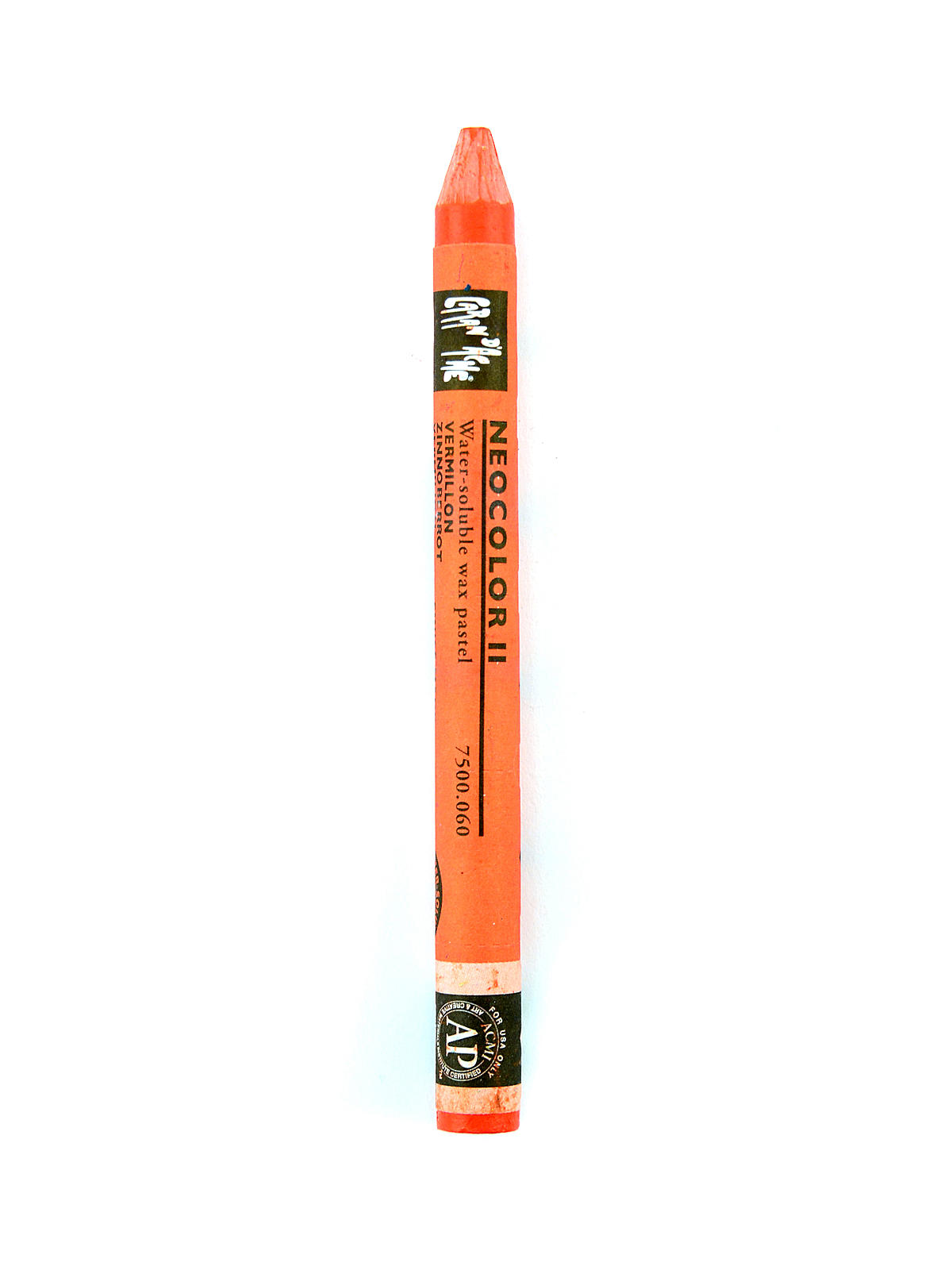 Neocolor II Aquarelle Water Soluble Wax Pastels vermillion