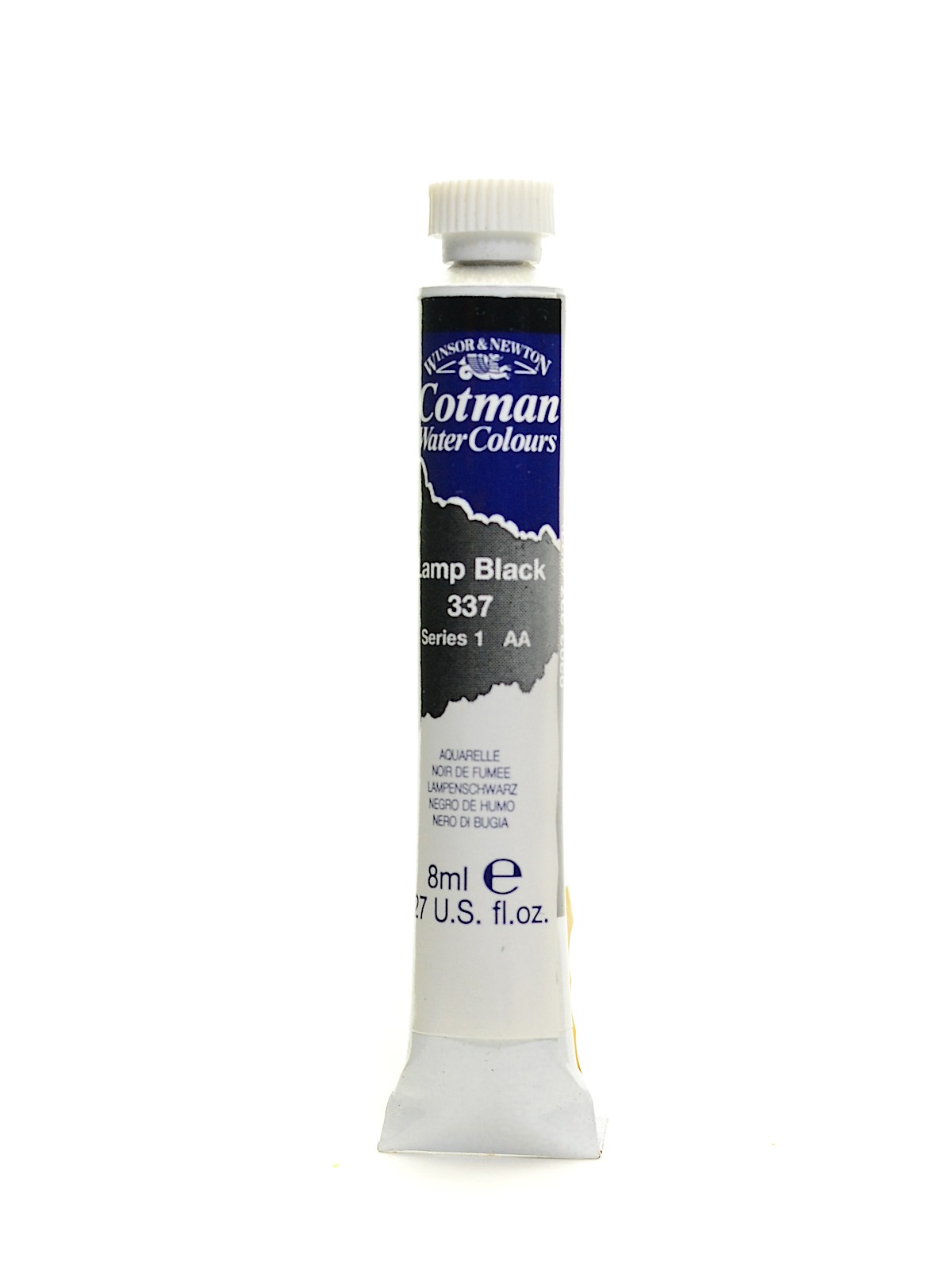 Cotman Water Colours lamp black 337 8 ml