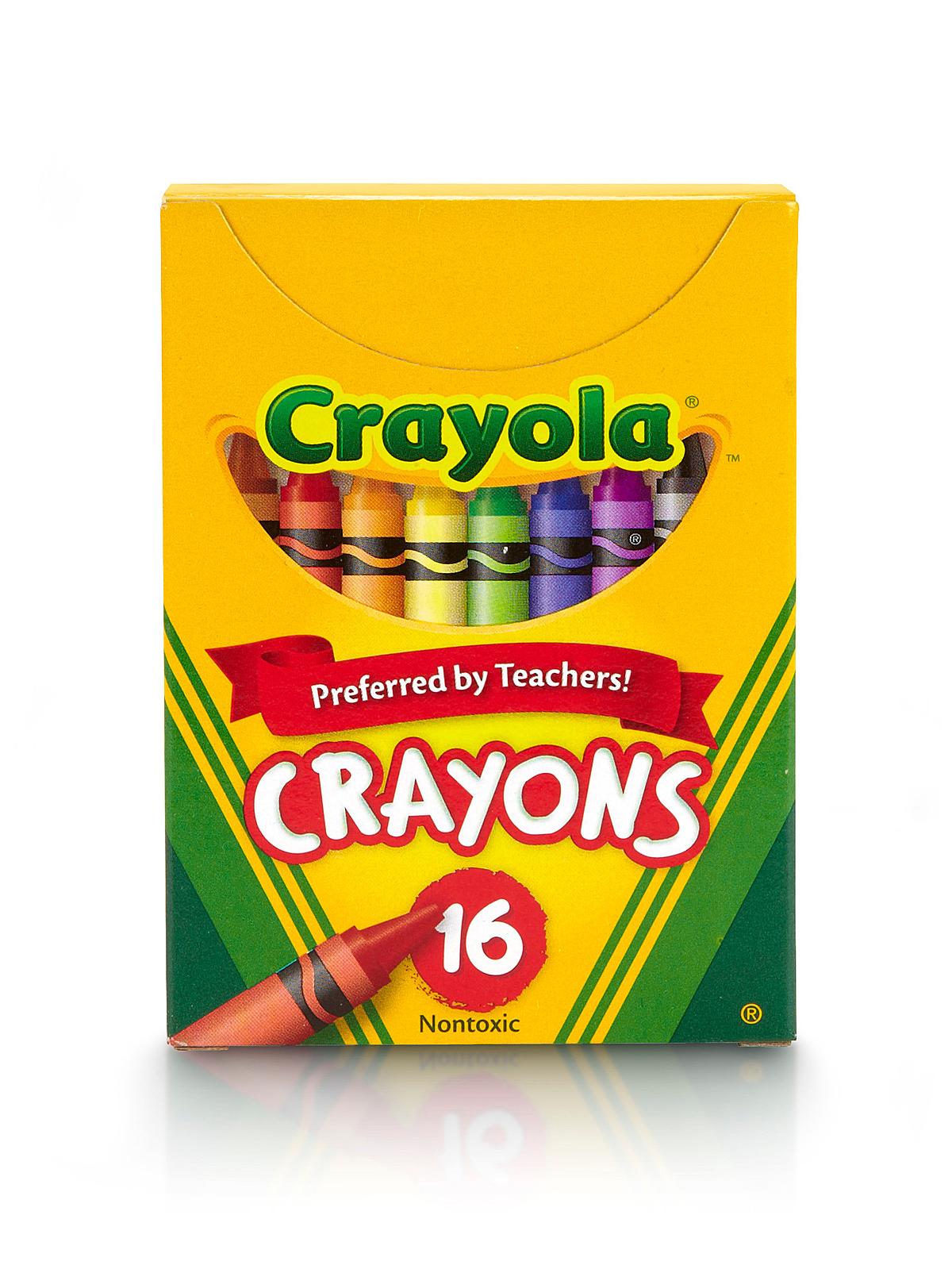 Crayons box of 16