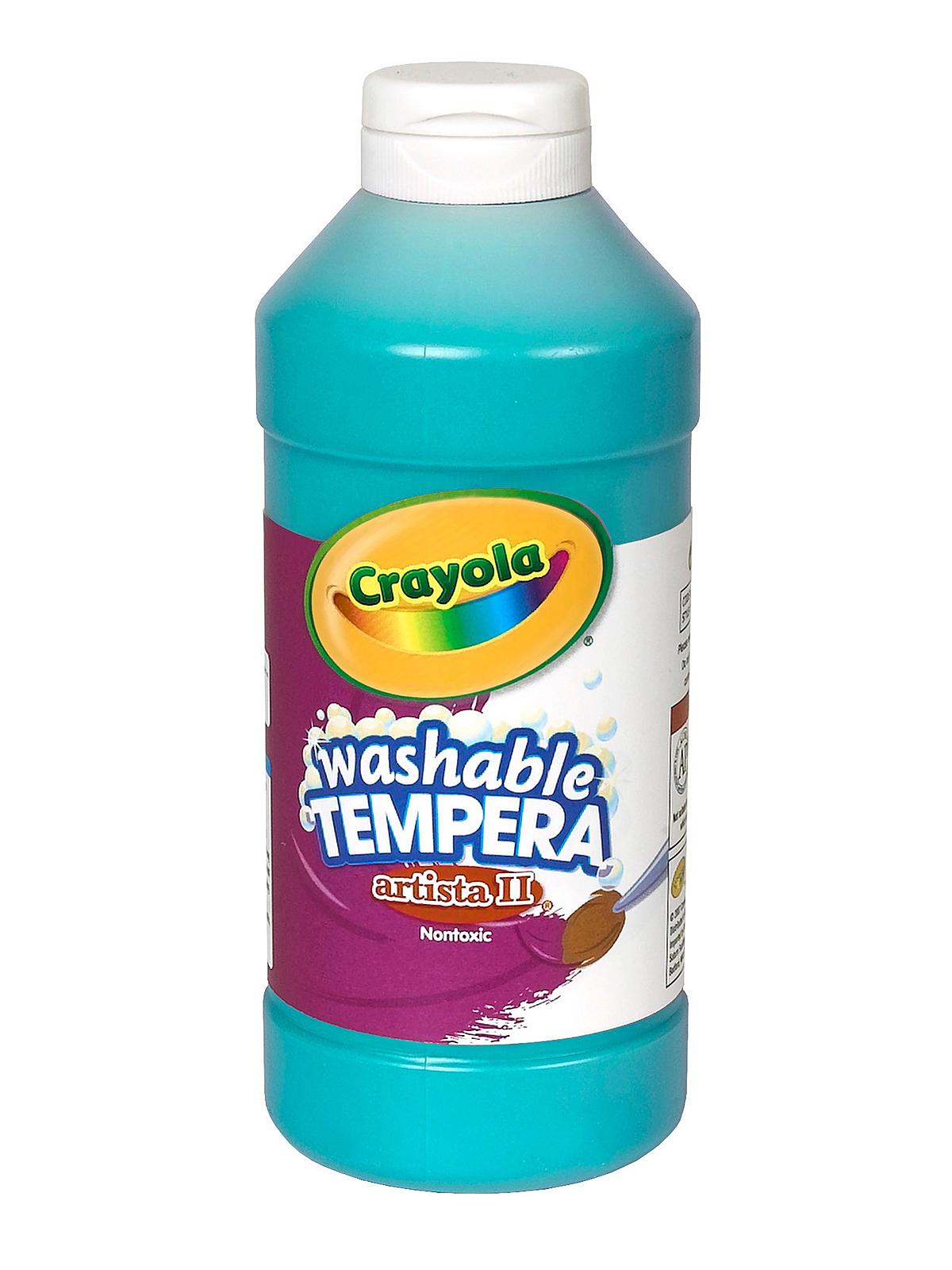 Artista II Liquid Tempera Paint turquoise 16 oz.