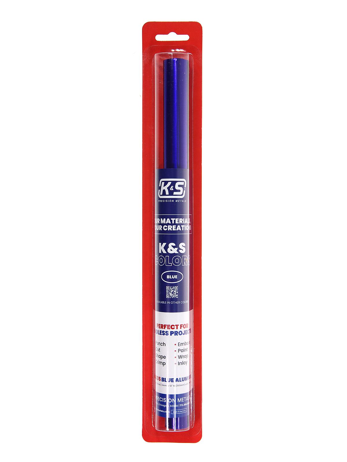 Foil Colors blue 0.004 12 in. x 24 in.