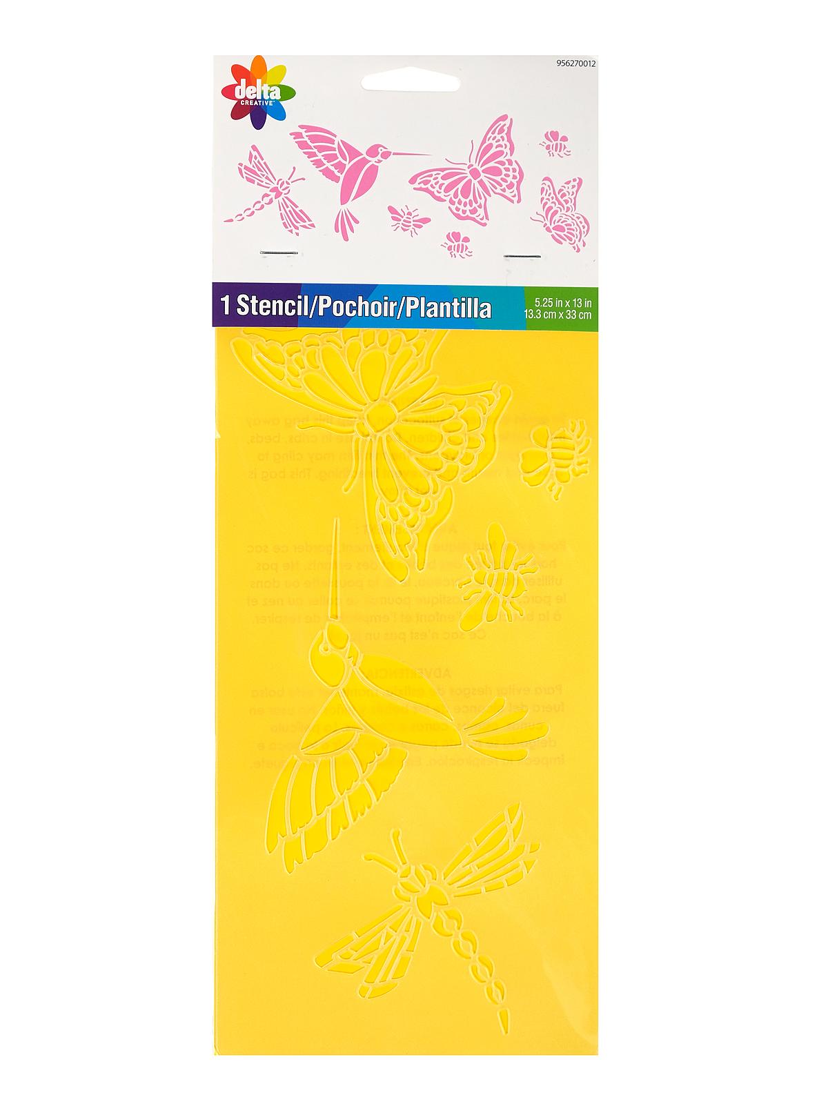 Stencil Magic Small Contemporary Stencils butterflies and more
