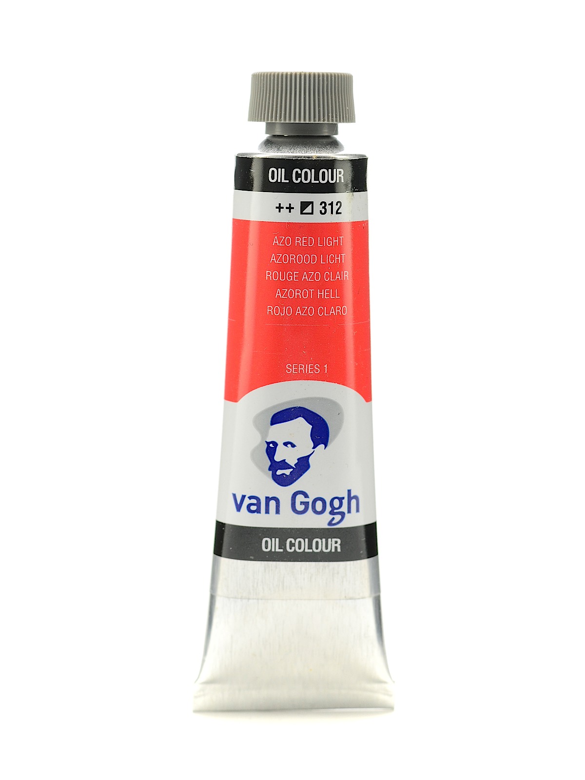 Oil Color azo red light 40 ml (1.35 oz)