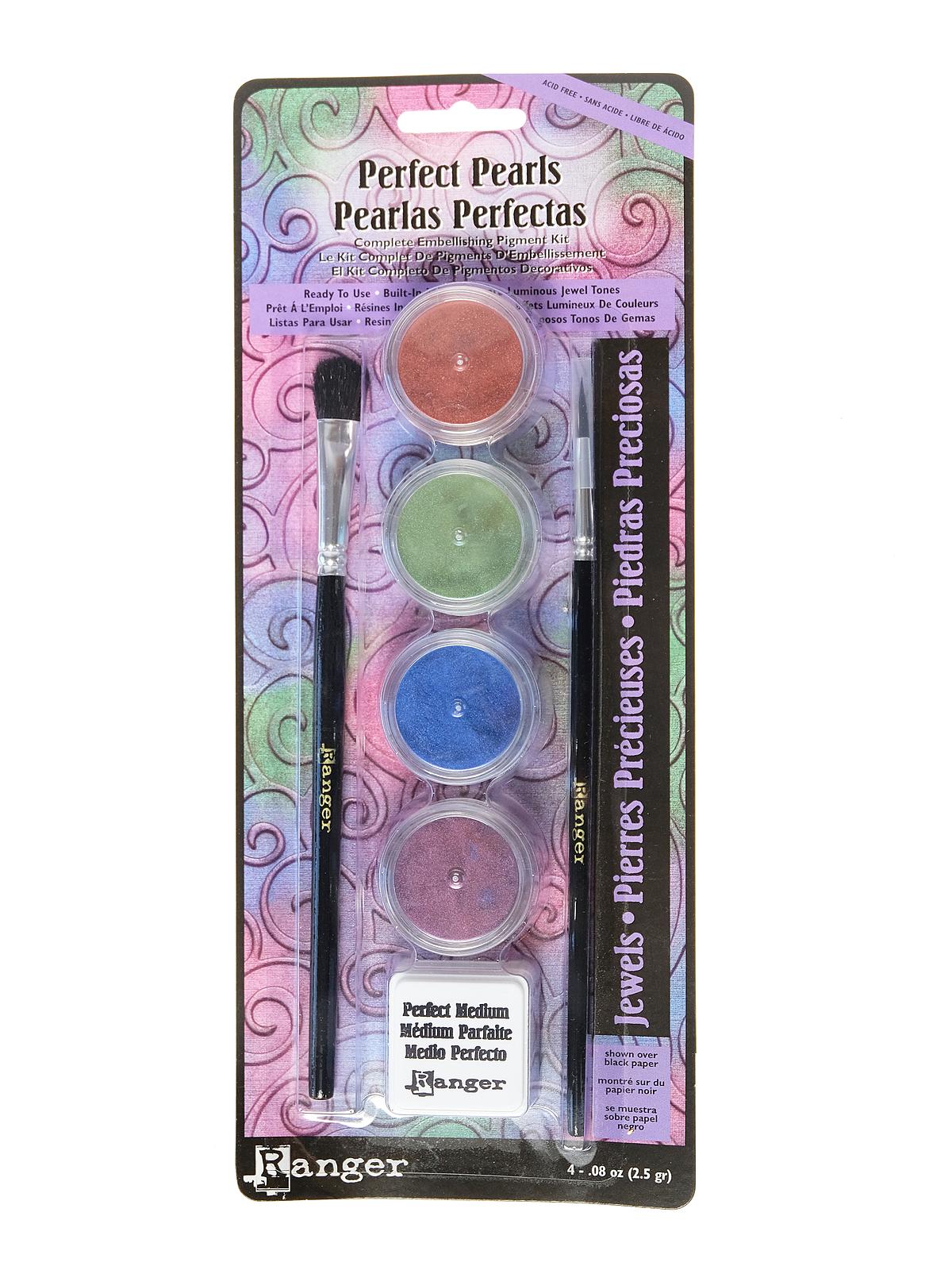 Perfect Pearls Complete Embellishing Pigment Kits jewels