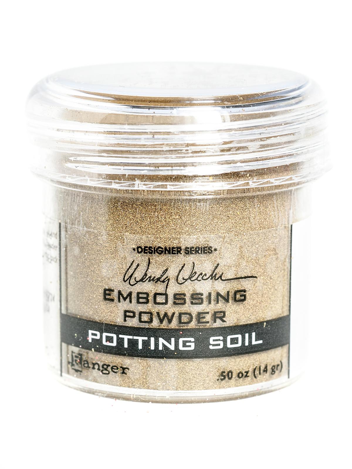 Wendy Vecchi Designer Series Embossing Powders potting soil 1 oz. jar