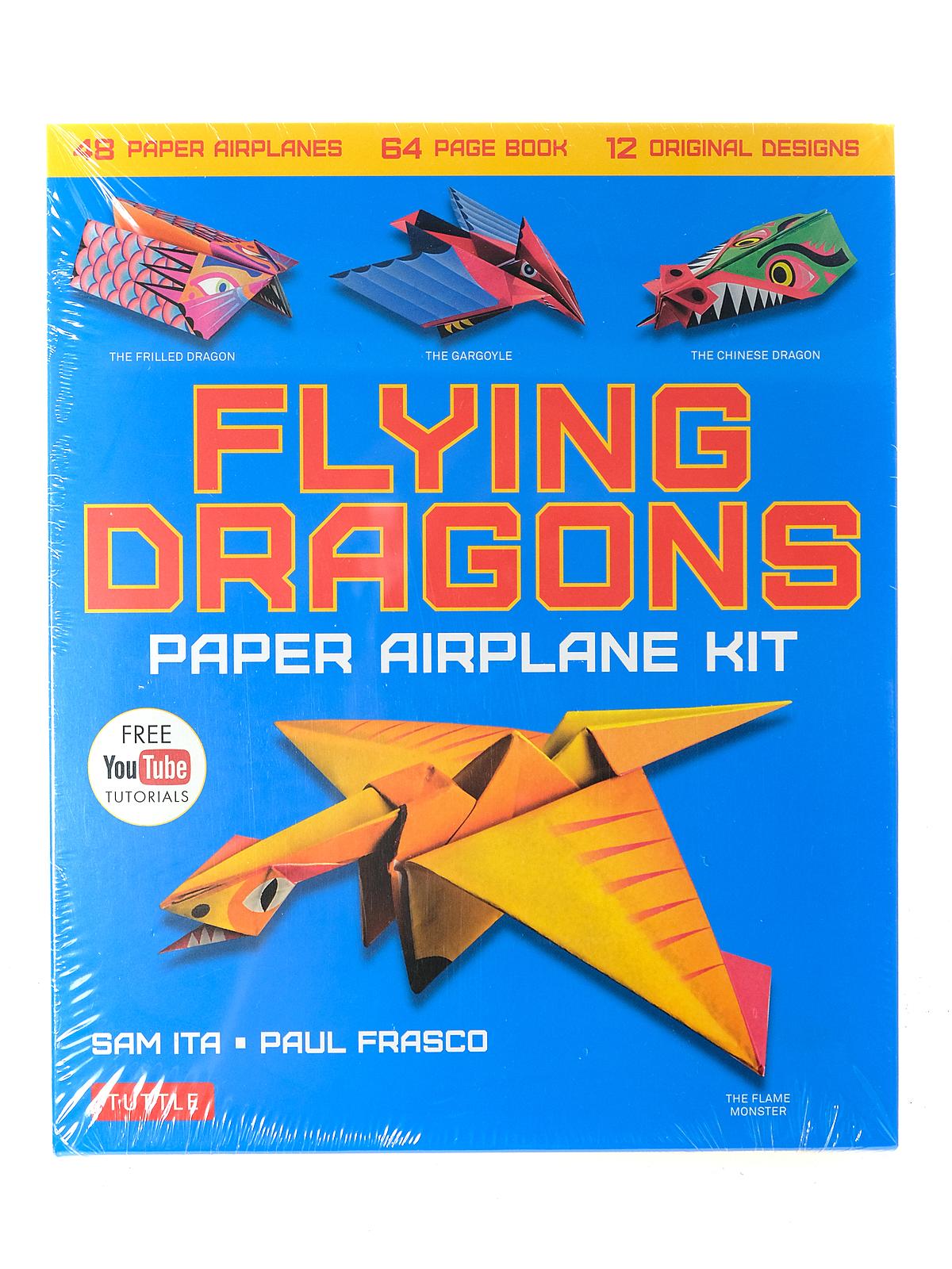 Flying Dragons: Paper Airplane Kit each