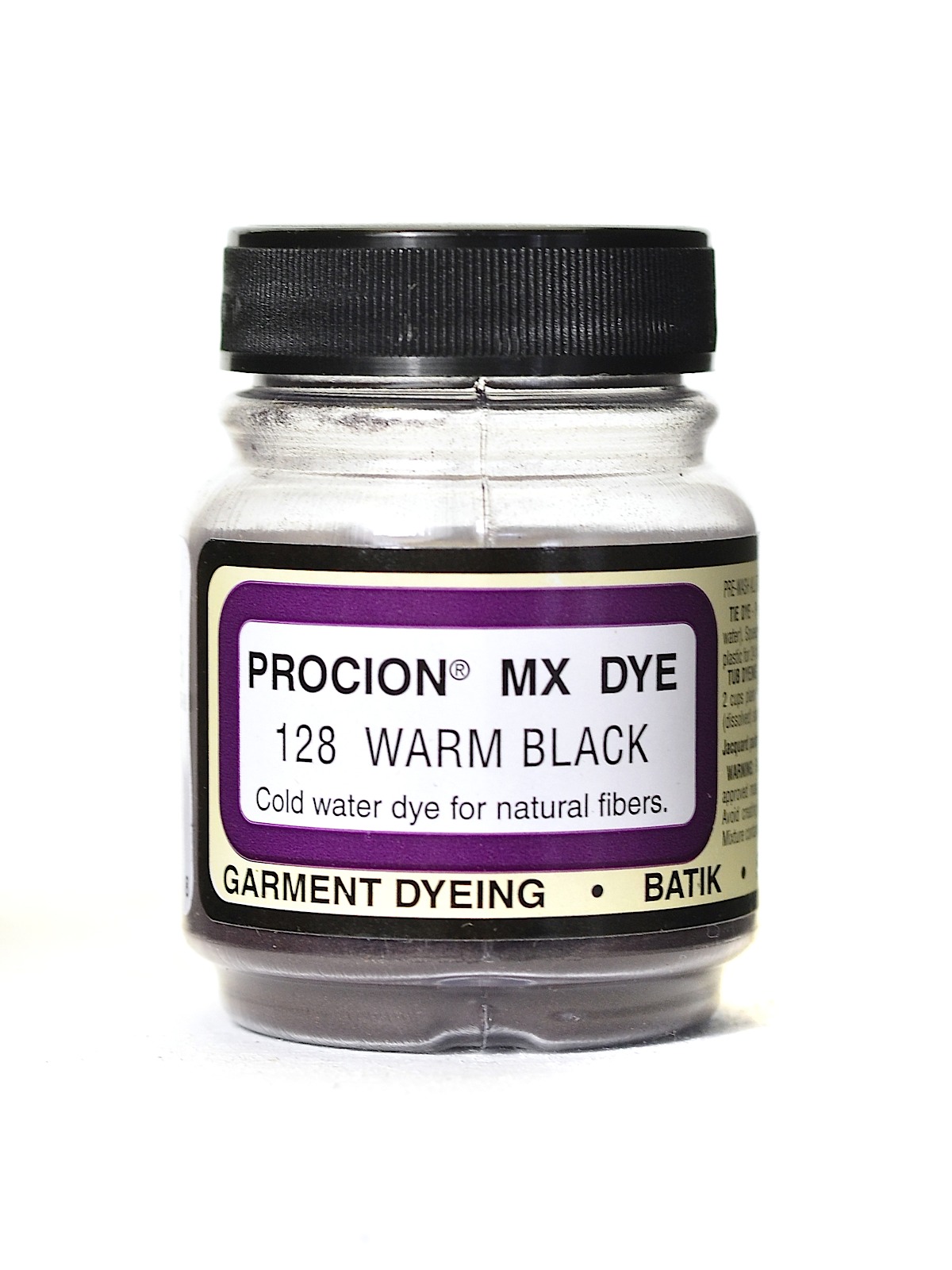 Procion MX Fiber Reactive Dye warm black 128 2 3 oz.
