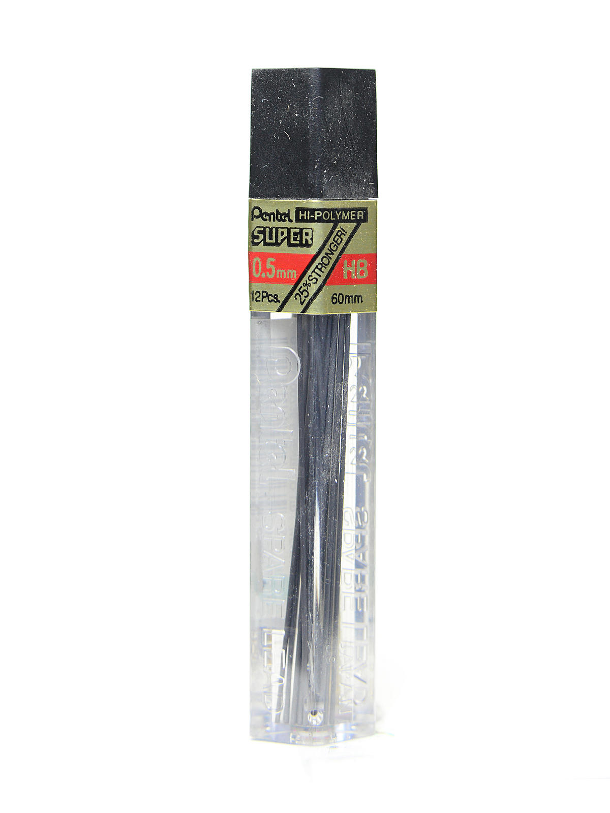 Super Hi-Polymer Refill Leads HB 0.5 mm tube of 12