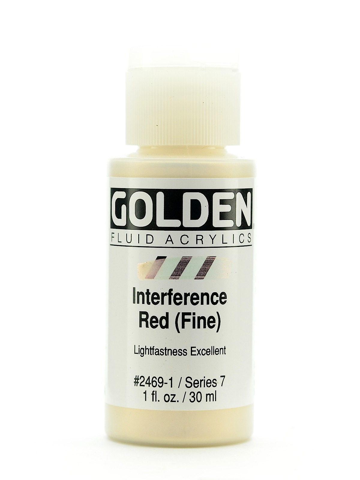 Fluid Acrylics interference red fine 1 oz.