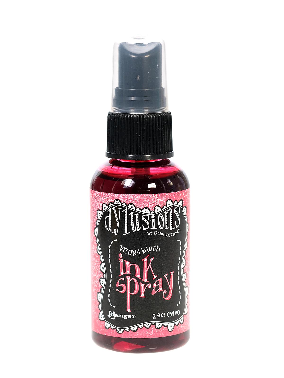 Dylusions Ink Sprays peony blush 2 oz. bottle