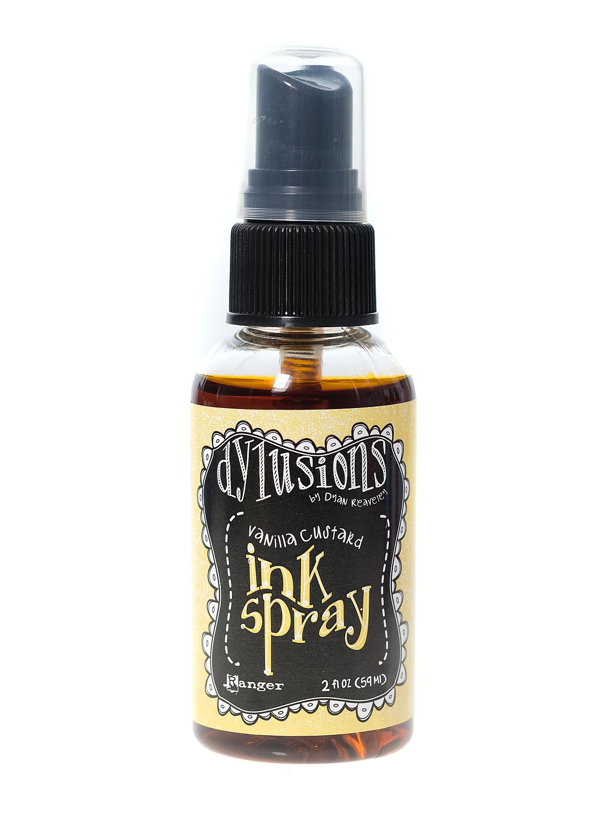 Dylusions Ink Sprays vanilla custard 2 oz. bottle