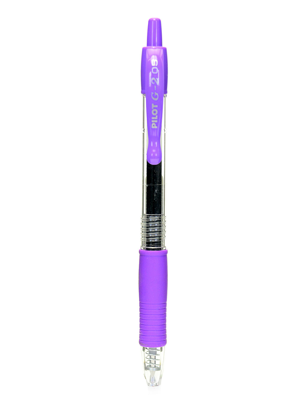 G-2 Retractable Gel Roller Pen purple extra fine