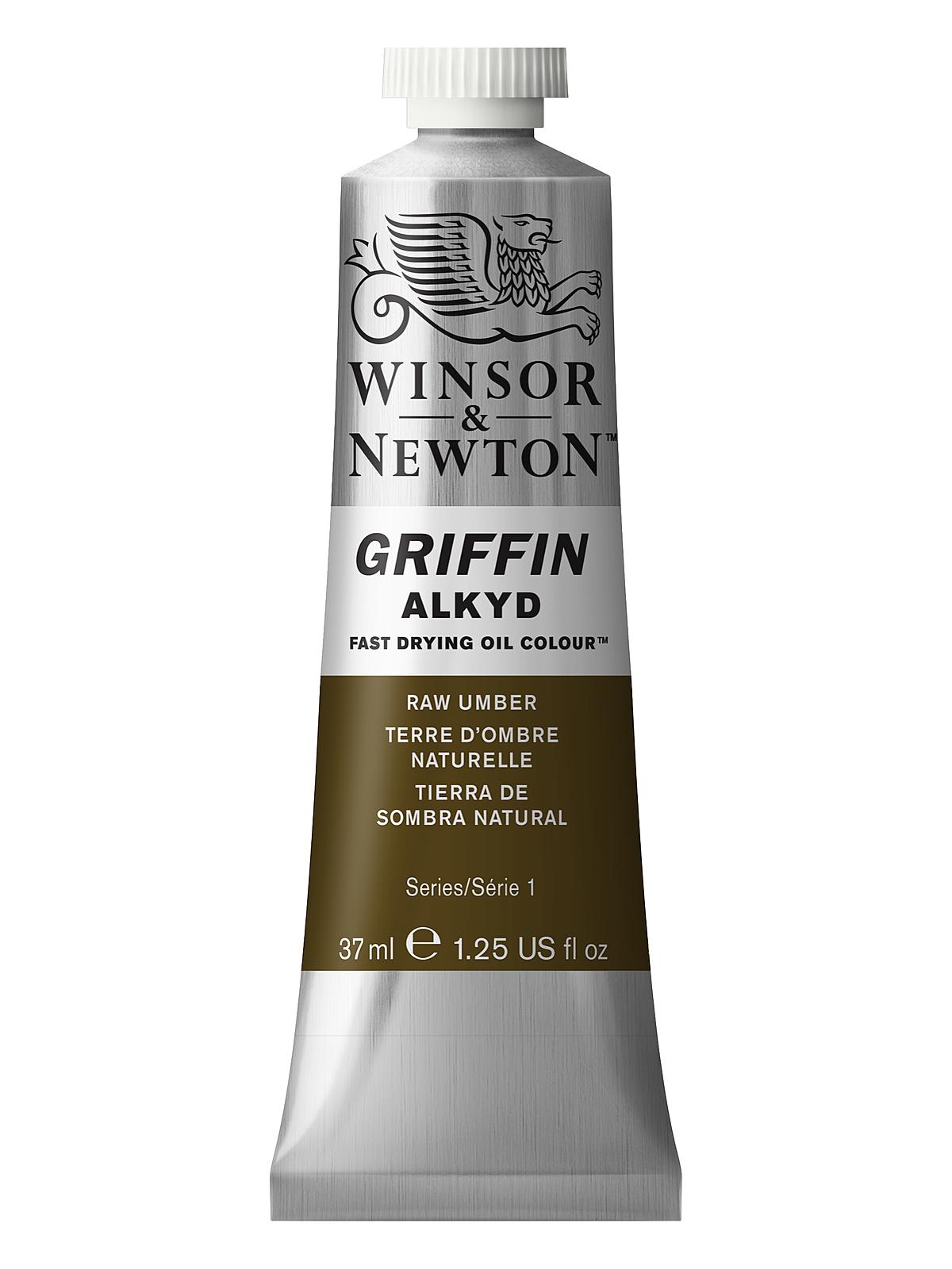Griffin Alkyd Oil Colours raw umber 37 ml 554